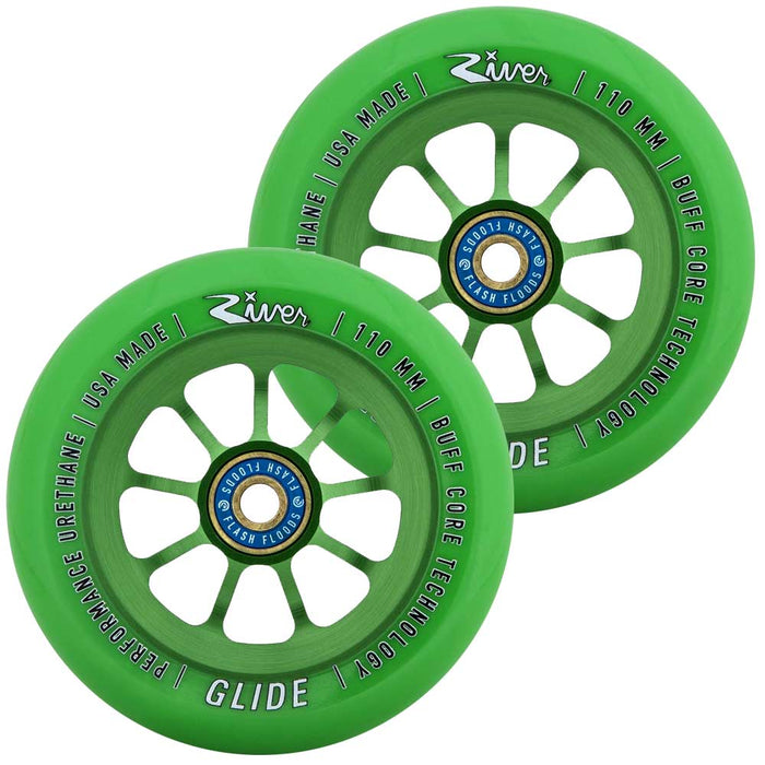 River Wheel Co. Emerald Glides 110mm