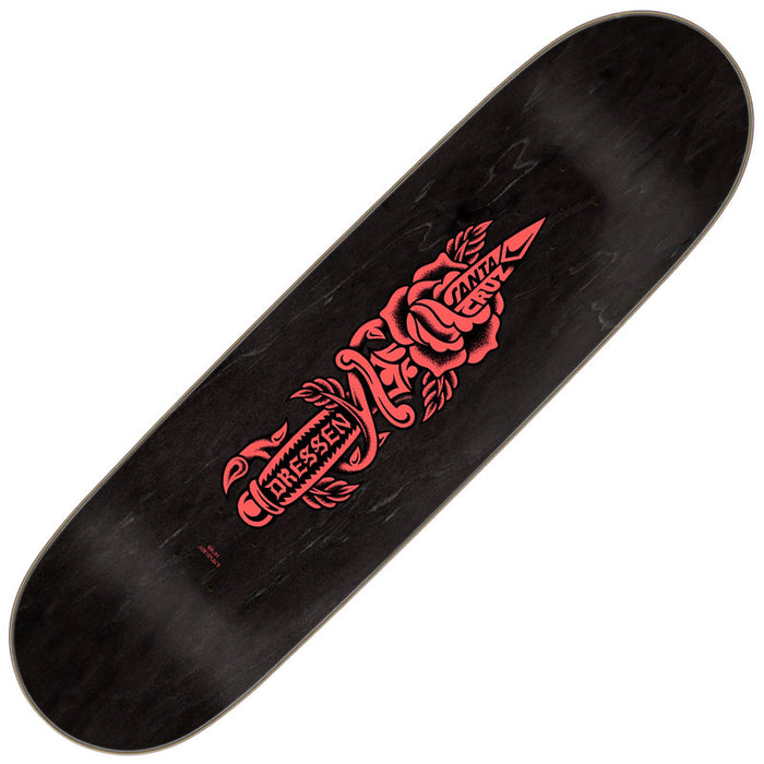 Santa Cruz Dressen Rose Dagger Pro Deck 8.7"