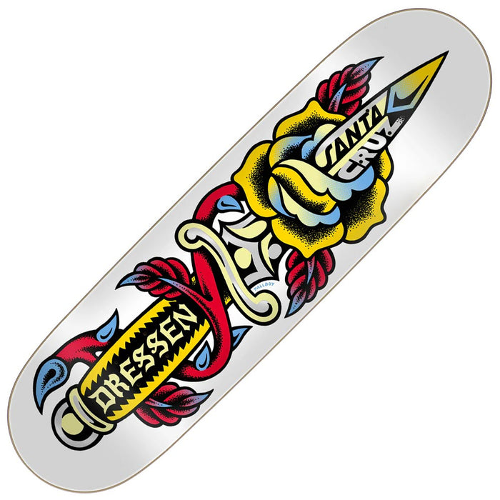 Santa Cruz Dressen Rose Dagger Deck 8.7"