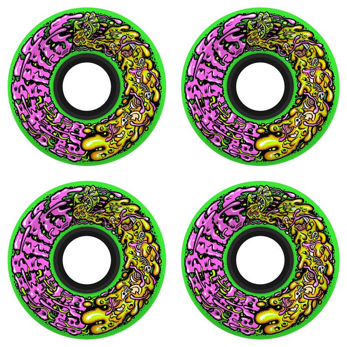 Slime Balls Dirty Donny Mini OG Slime Wheels Green 78a 54.5mm