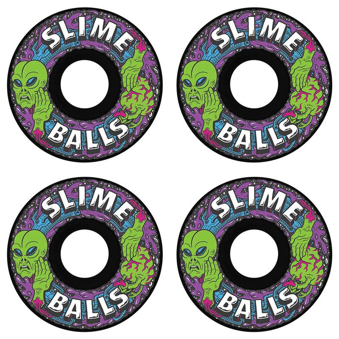 Slime Balls Alien Mini OG Slime Wheels Black 78a 54.5mm