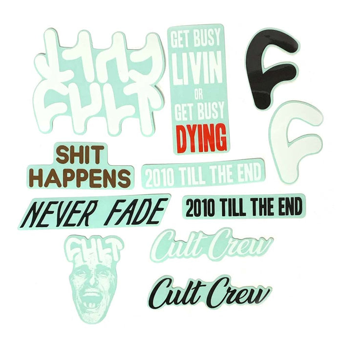 Cult 11 Sticker Pack