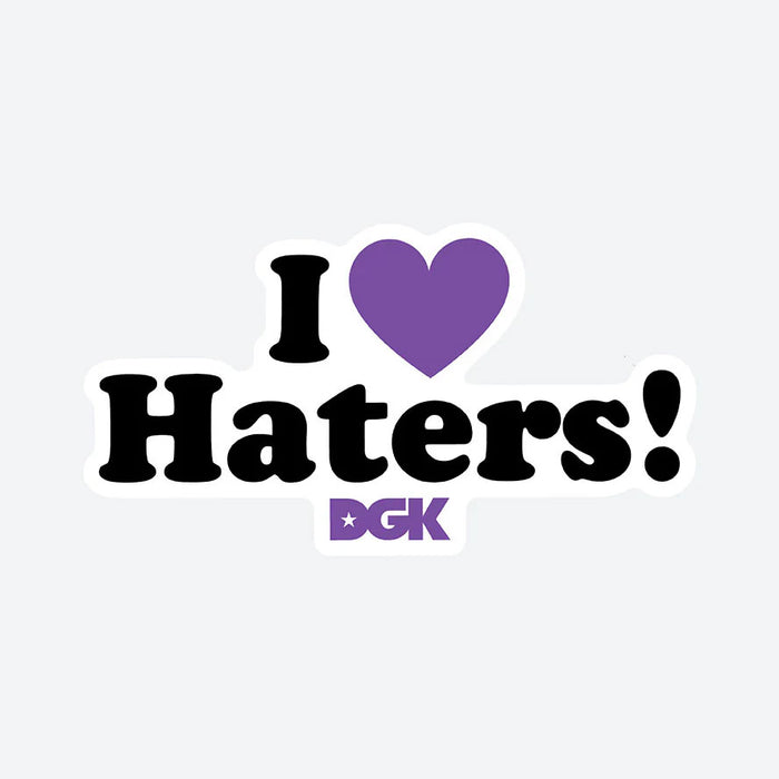 DGK Haters Sticker