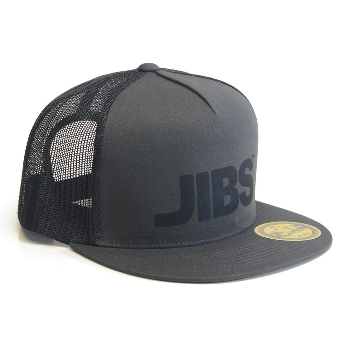 Jibs 5-Panel Classic Flat-Brim Trucker Hat