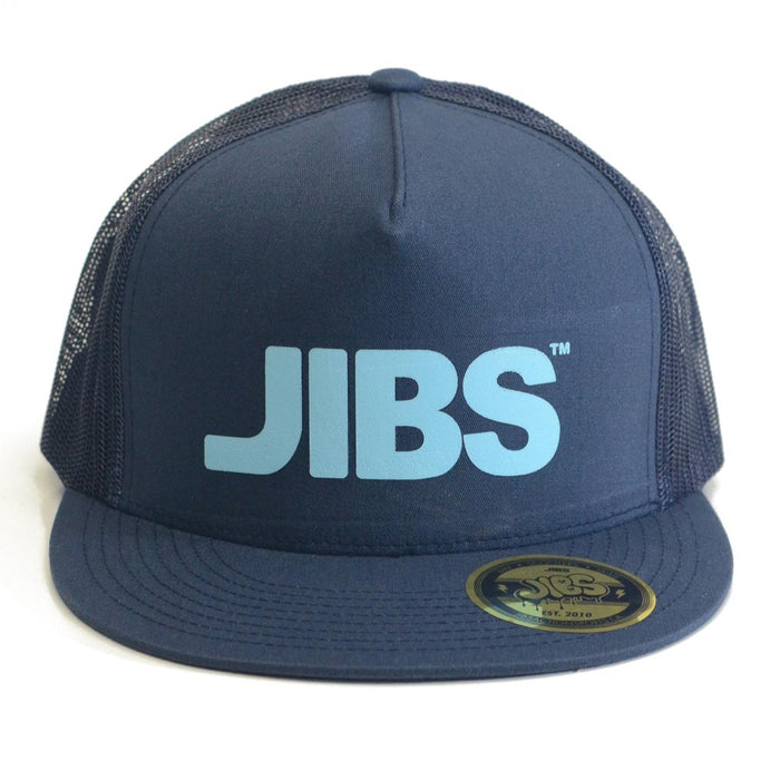 Jibs 5-Panel Classic Flat-Brim Trucker Hat