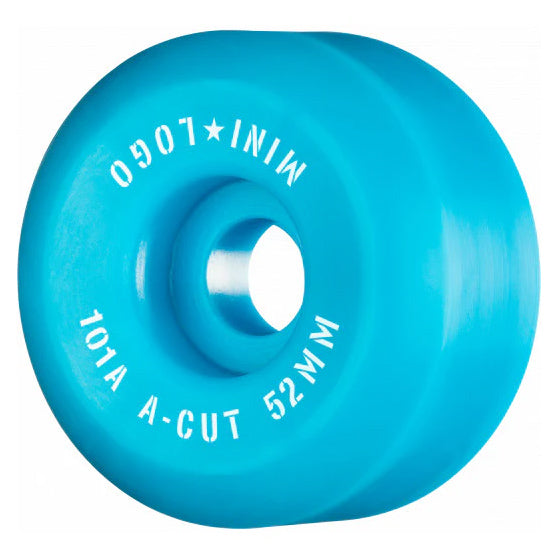 Mini Logo A-Cut 101a Blue Wheels 52mm