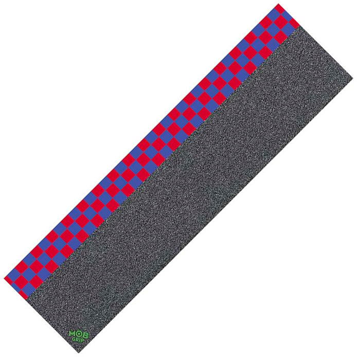 Mob Checker Strip Red/Royal Blue Grip Tape