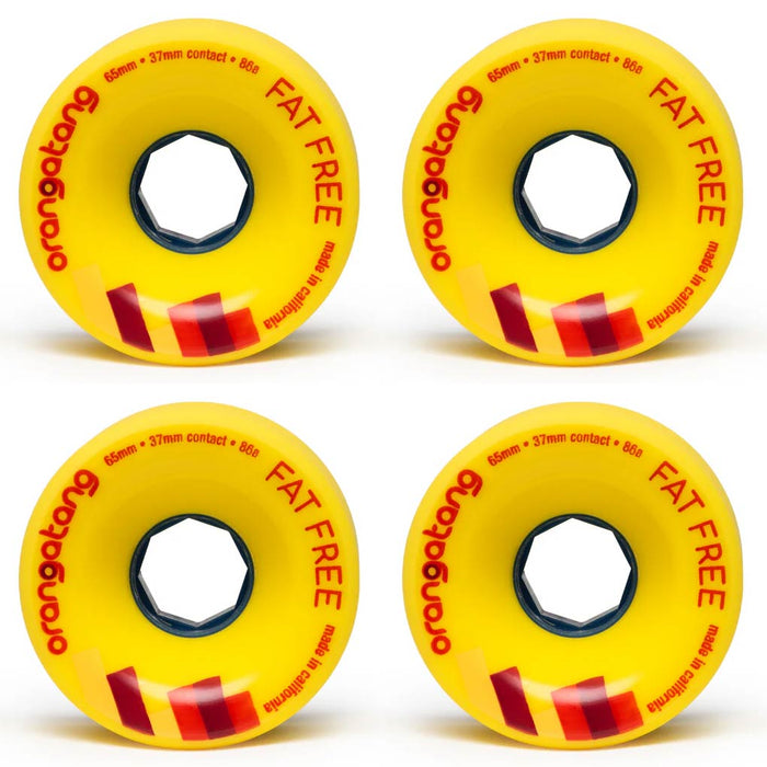 Orangatang Fat Free Wheels 86a 65mm