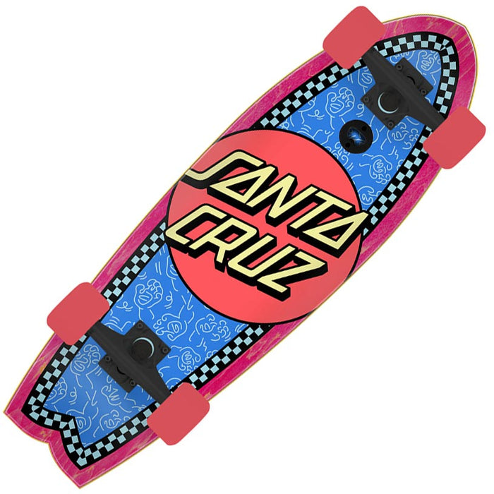 Santa Cruz Hand Repeat Dot Shark Cruiser 8.8"