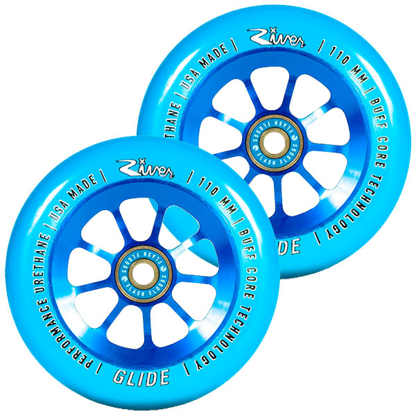 River Wheel Co. Sapphire Glide 110mm Wheels